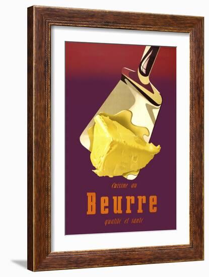 Swiss, Better Butter-null-Framed Giclee Print