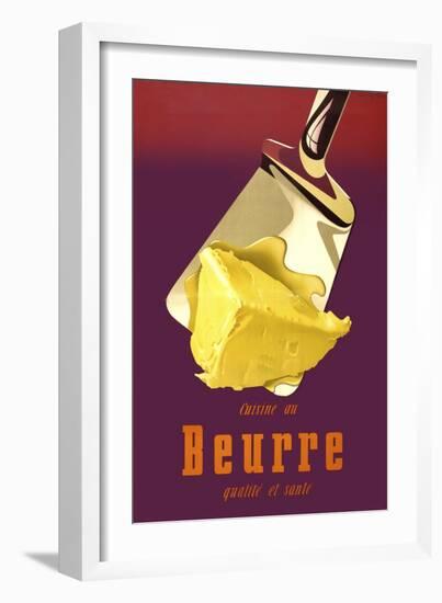 Swiss, Better Butter-null-Framed Giclee Print