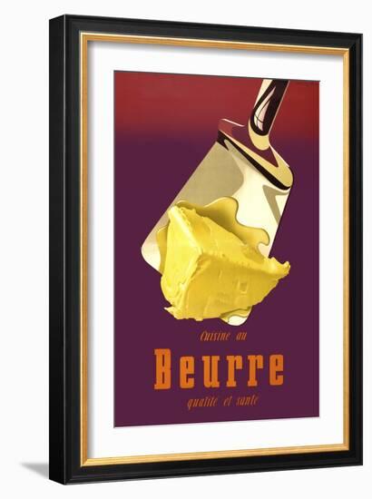 Swiss, Better Butter-null-Framed Giclee Print