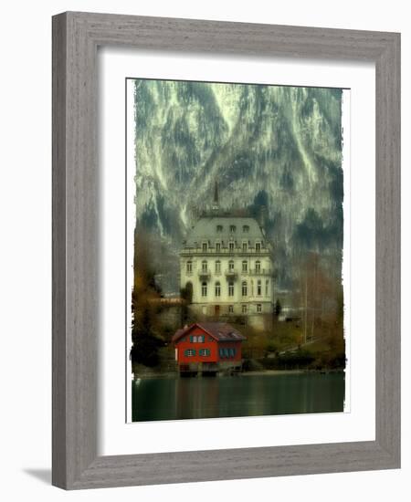 Swiss Chateau-Philippe Sainte-Laudy-Framed Photographic Print