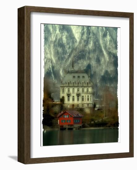 Swiss Chateau-Philippe Sainte-Laudy-Framed Photographic Print