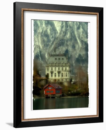 Swiss Chateau-Philippe Sainte-Laudy-Framed Photographic Print