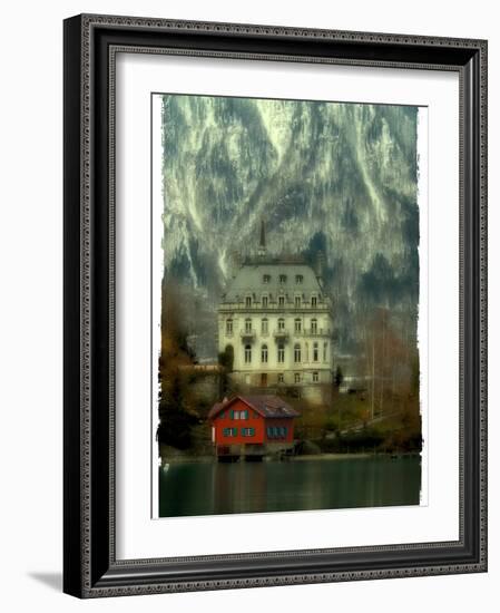 Swiss Chateau-Philippe Sainte-Laudy-Framed Photographic Print