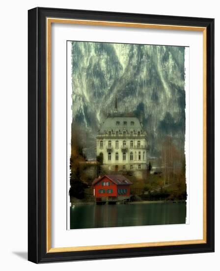 Swiss Chateau-Philippe Sainte-Laudy-Framed Photographic Print