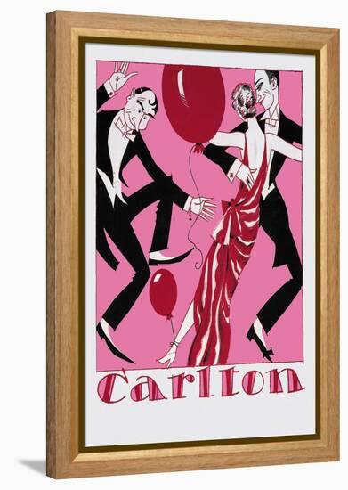 Swiss Dance-Hugo Laubi-Framed Stretched Canvas