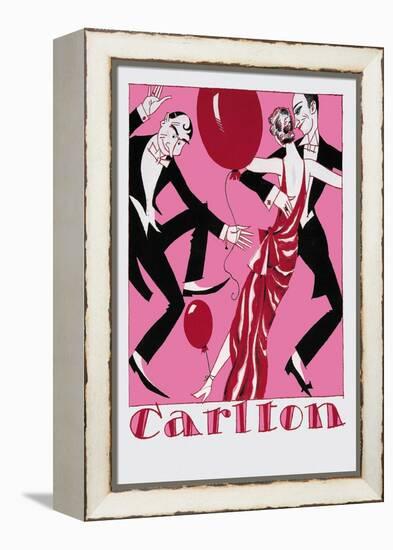 Swiss Dance-Hugo Laubi-Framed Stretched Canvas