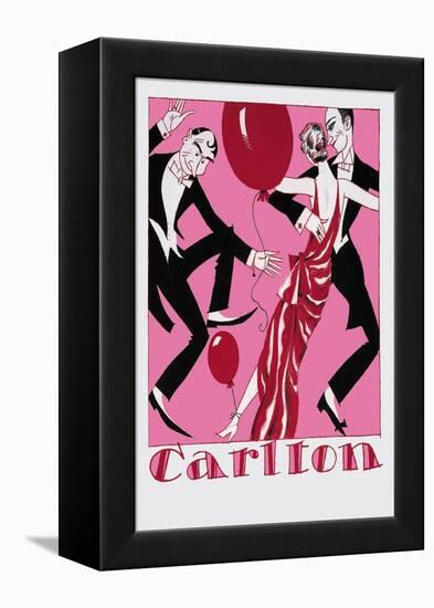 Swiss Dance-Hugo Laubi-Framed Stretched Canvas