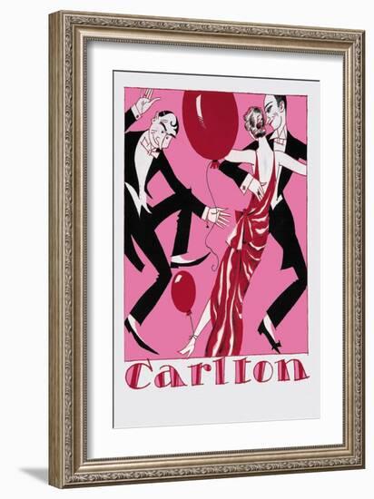 Swiss Dance-Hugo Laubi-Framed Art Print