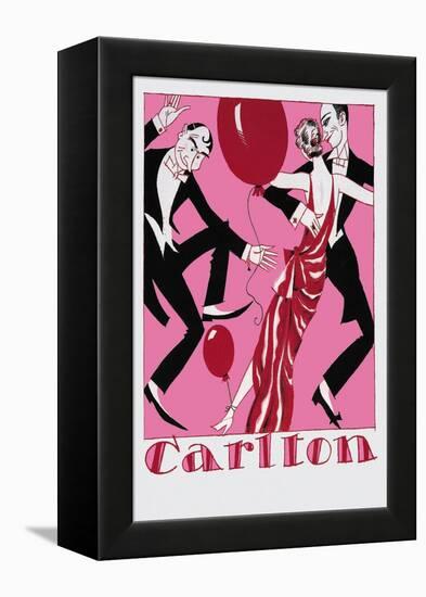 Swiss Dance-Hugo Laubi-Framed Stretched Canvas