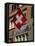 Swiss Flag, Zurich Old Town, Switzerland, Europe-Thouvenin Guy-Framed Premier Image Canvas