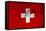 Swiss Flag-igor stevanovic-Framed Stretched Canvas