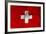 Swiss Flag-igor stevanovic-Framed Art Print