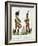 Swiss Guard, Tambour and Fife Players, C.1790 (Colour Litho)-French-Framed Giclee Print