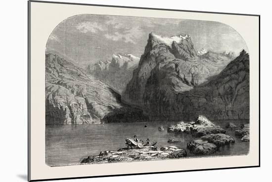 Swiss School. Lake Lucerne, 1855-Alexandre Calame-Mounted Giclee Print