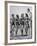 Swiss Youths Standing on the Boardwalk at the Beach-Yale Joel-Framed Photographic Print