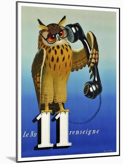 Switz 1921 Phone Co-Vintage Lavoie-Mounted Giclee Print