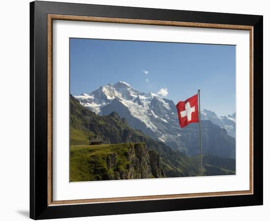 Switzerland, Bern Canton, Mannlichen, the Jungfrau-Jamie And Judy Wild-Framed Photographic Print