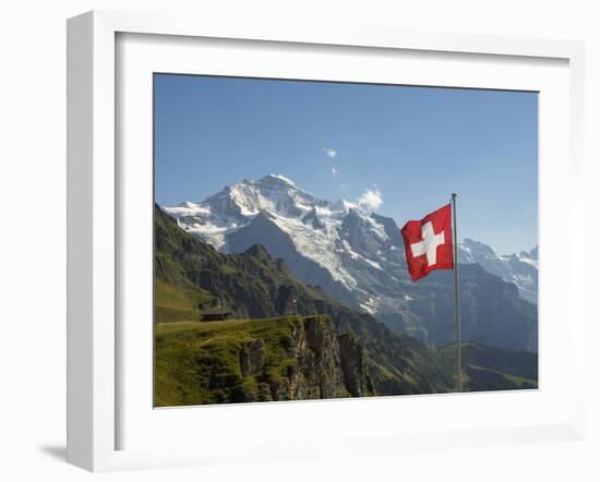 Switzerland, Bern Canton, Mannlichen, the Jungfrau-Jamie And Judy Wild-Framed Photographic Print