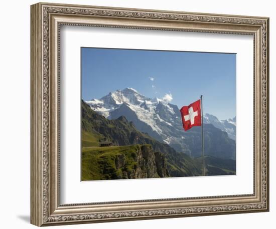 Switzerland, Bern Canton, Mannlichen, the Jungfrau-Jamie And Judy Wild-Framed Photographic Print