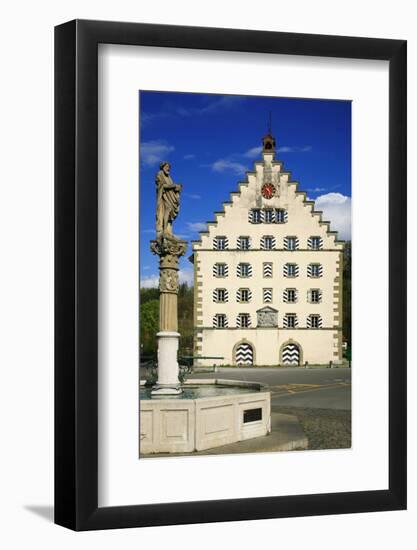 Switzerland, Fribourg on the Sarine River, Planche Superieure-Uwe Steffens-Framed Photographic Print