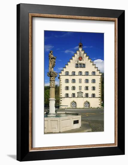 Switzerland, Fribourg on the Sarine River, Planche Superieure-Uwe Steffens-Framed Photographic Print