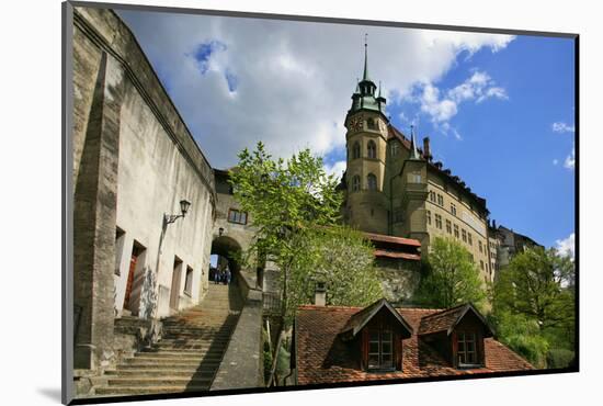 Switzerland, Fribourg on the Sarine River-Uwe Steffens-Mounted Photographic Print