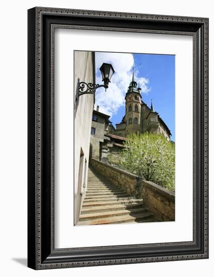 Switzerland, Fribourg on the Sarine River-Uwe Steffens-Framed Photographic Print