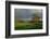 Switzerland, Fribourg, Rain Clouds Passing over the Alpine Upland-Uwe Steffens-Framed Photographic Print