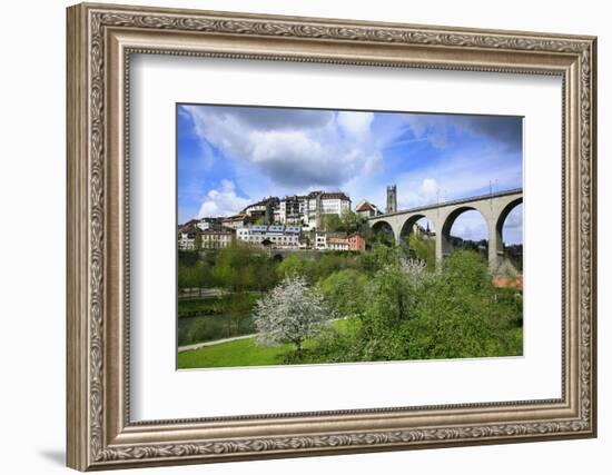 Switzerland, Fribourg-Uwe Steffens-Framed Photographic Print