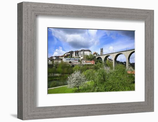 Switzerland, Fribourg-Uwe Steffens-Framed Photographic Print