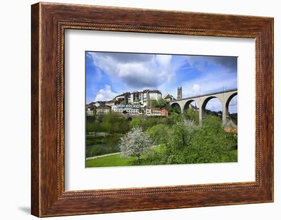 Switzerland, Fribourg-Uwe Steffens-Framed Photographic Print