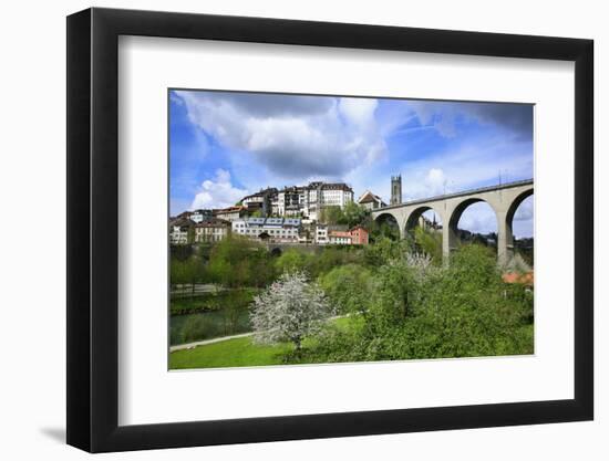 Switzerland, Fribourg-Uwe Steffens-Framed Photographic Print