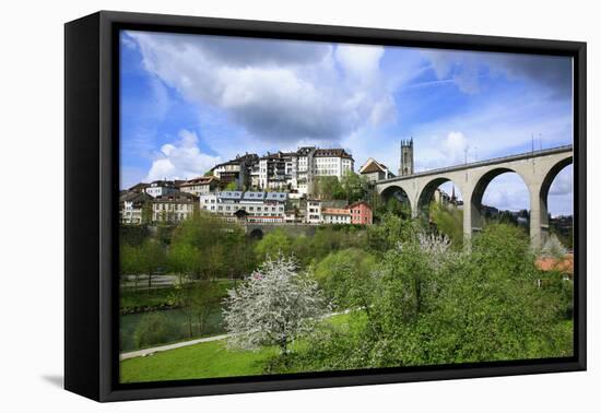 Switzerland, Fribourg-Uwe Steffens-Framed Premier Image Canvas