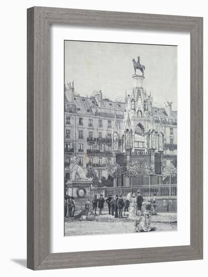 Switzerland, Geneve, Brunswick Monument-null-Framed Giclee Print