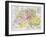 Switzerland Historical Development Old Map-marzolino-Framed Art Print