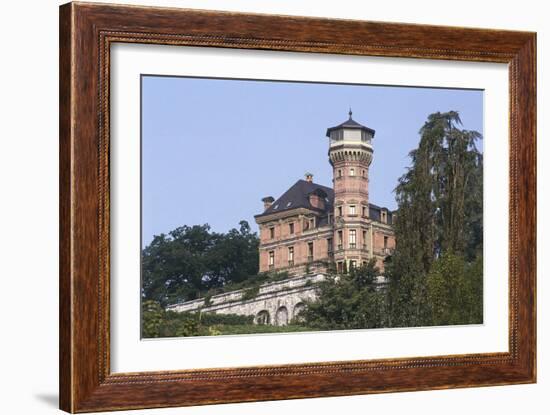 Switzerland, Montreux, Chateau Des Cretes-null-Framed Giclee Print