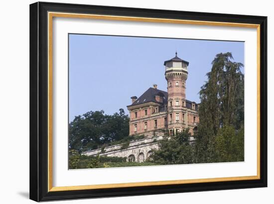 Switzerland, Montreux, Chateau Des Cretes-null-Framed Giclee Print