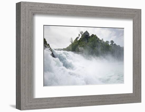 Switzerland, Schaffhausen, Rheic Case, Palace of Running, Summer-Roland T.-Framed Photographic Print