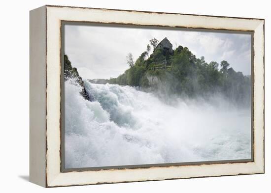 Switzerland, Schaffhausen, Rheic Case, Palace of Running, Summer-Roland T.-Framed Premier Image Canvas