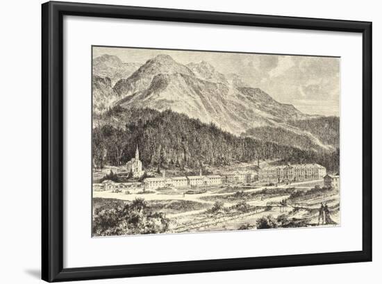 Switzerland, St Moritz Bad in Graubunden-null-Framed Giclee Print