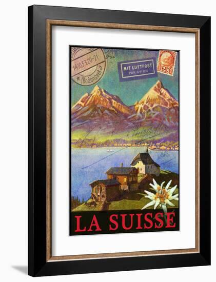 Switzerland, Swiss Mountains, Matterhorn-Chris Vest-Framed Art Print