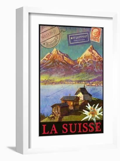 Switzerland, Swiss Mountains, Matterhorn-Chris Vest-Framed Art Print