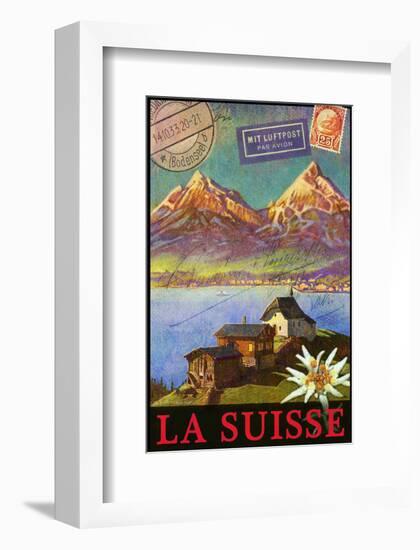 Switzerland, Swiss Mountains, Matterhorn-Chris Vest-Framed Art Print