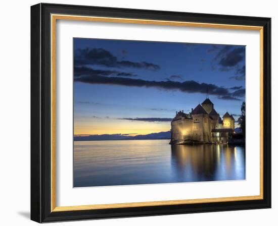 Switzerland, Vaud, Montreaux, Chateau De Chillon-Michele Falzone-Framed Photographic Print