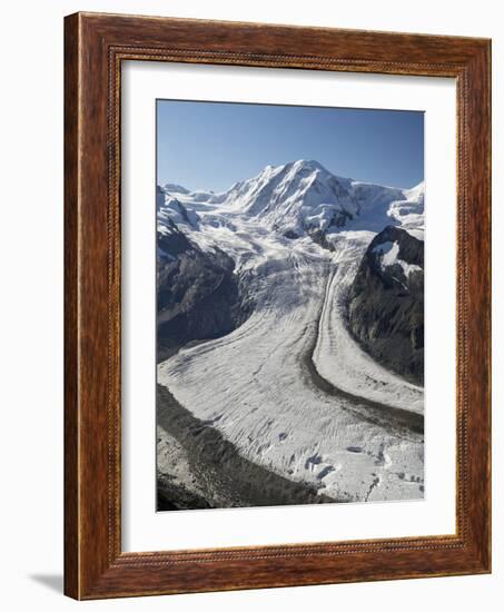 Switzerland, Zermatt, Gornergrat, View of Liskam-Jamie And Judy Wild-Framed Photographic Print