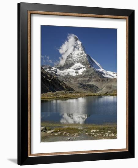 Switzerland, Zermatt, Rotenboden, Riffelsee and Matterhorn-Jamie And Judy Wild-Framed Photographic Print