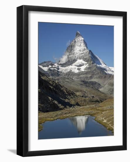 Switzerland, Zermatt, Rotenboden, Riffelsee and Matterhorn-Jamie And Judy Wild-Framed Photographic Print