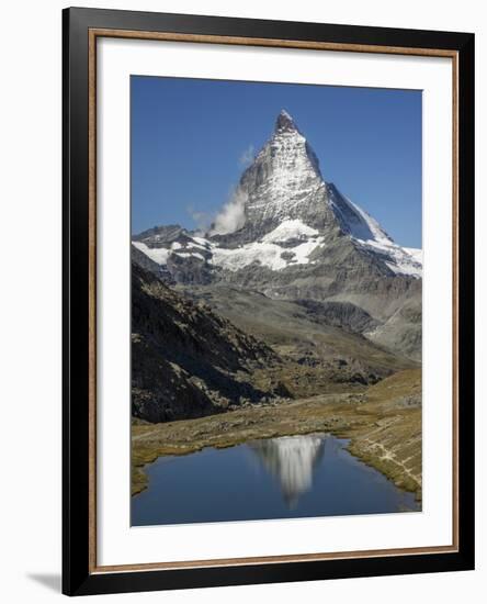 Switzerland, Zermatt, Rotenboden, Riffelsee and Matterhorn-Jamie And Judy Wild-Framed Photographic Print