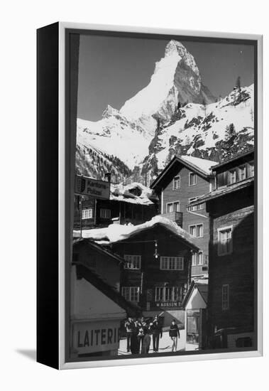 Switzerland, Zermatt-null-Framed Premier Image Canvas