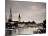 Switzerland, Zurich, Old Town and Limmat River-Michele Falzone-Mounted Photographic Print